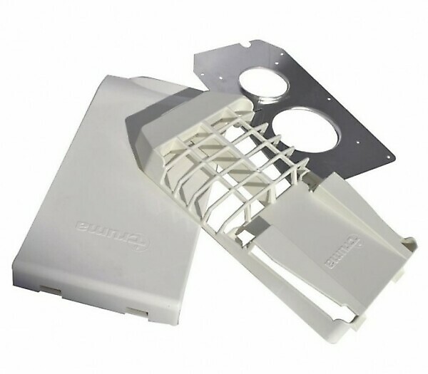 BOILER FIREPLACE SET S.3 PURE WHITE RAL