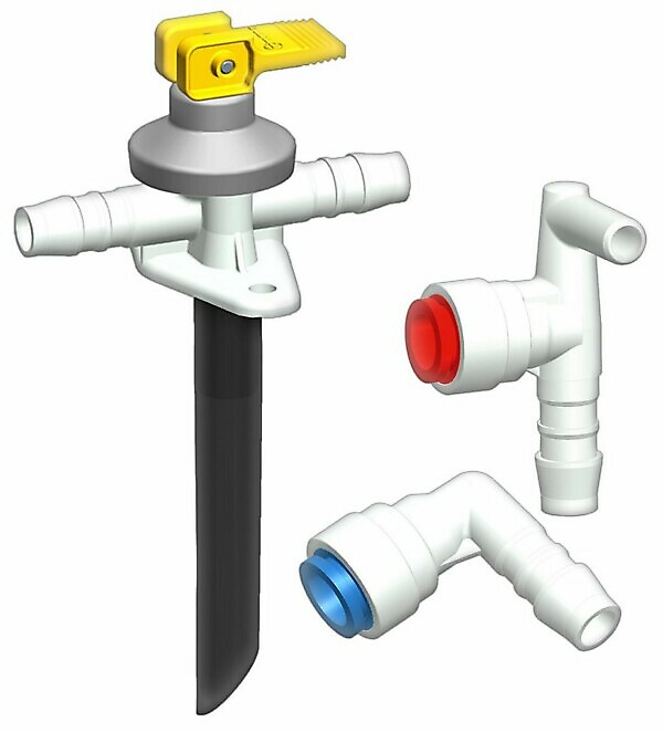 BOILER WATER CONNECTION KIT HOSE HOLDER PCS