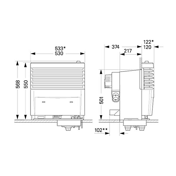 TRUMATIC SL3400 30MBAR STOVE WITHOUT MASK - Image 2