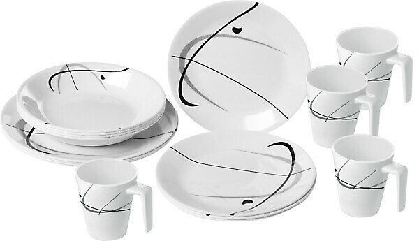 SERENADE SET 16PCS MELAMINE BRUNNER - Image 2