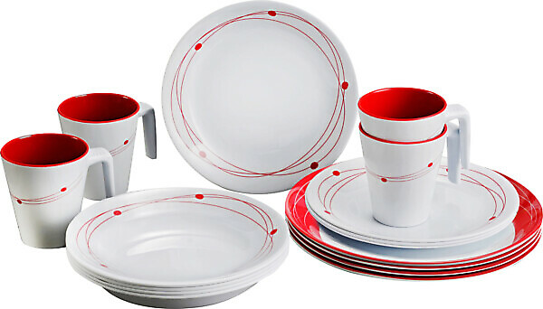 COSMIC SET 16PCS MELAMINE BRUNNER