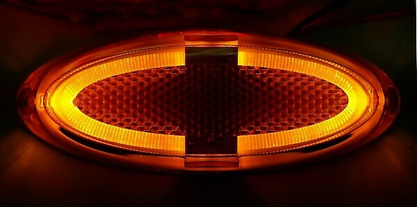 SIDE MARKER GUIDE LIGHT ORANGE