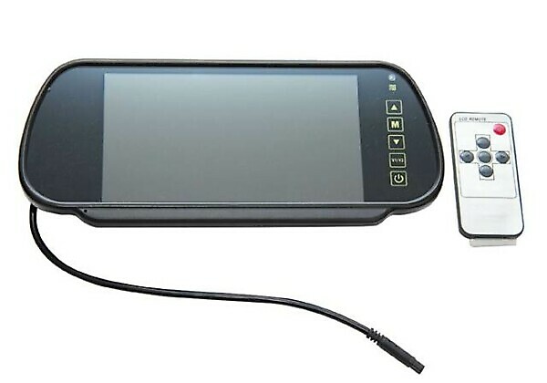 REARVIEW MIRROR WITH 7" MONITOR