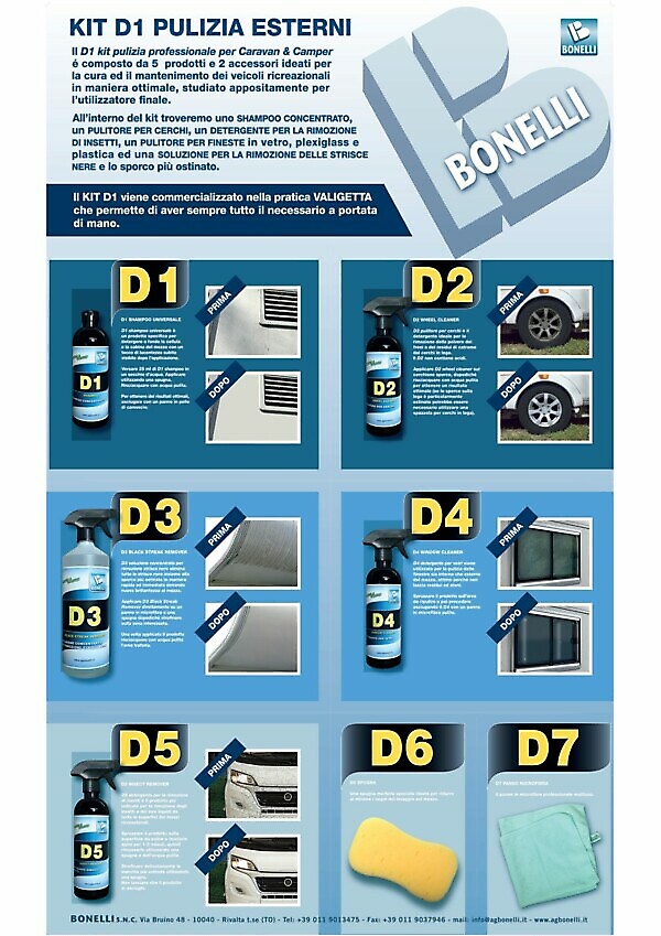 KIT D1 PROFESSIONAL CLEANING CARAVAN & CAMPER - Image 9