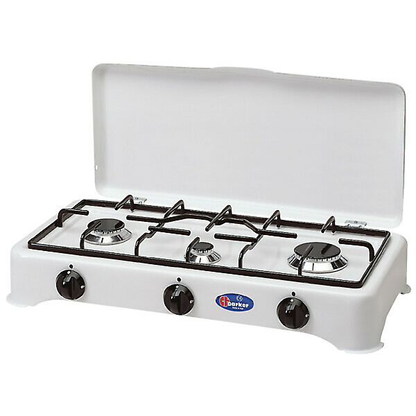 STOVE 3F PARKER ENAMELED FLAME SPREADERS