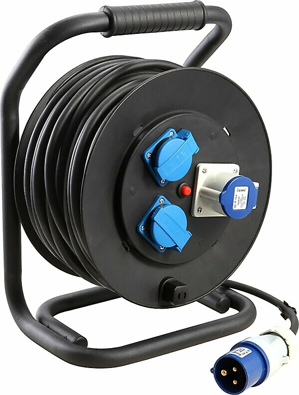 DRUMMER RUBBER CABLE REEL (3X1.5MM) 25M BRUNNER