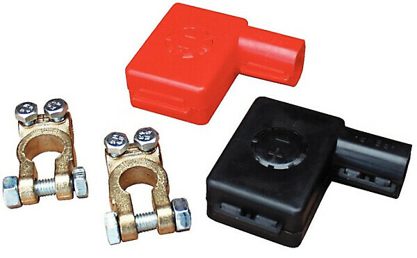 BATTERY TERMINAL KIT + TERMINAL COVERS