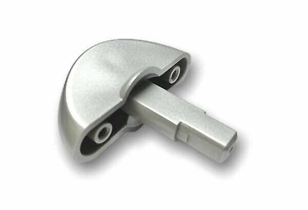 SATIN GRAY WARDROBE HANDLE HOBBY 4180270009