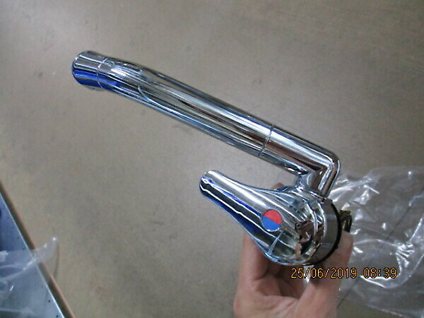 ELECTRIC FOLDING SINGLE LEVER SPOUT MIXER