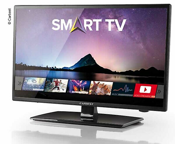 22" CARBEST 12/24V SMART LED TV