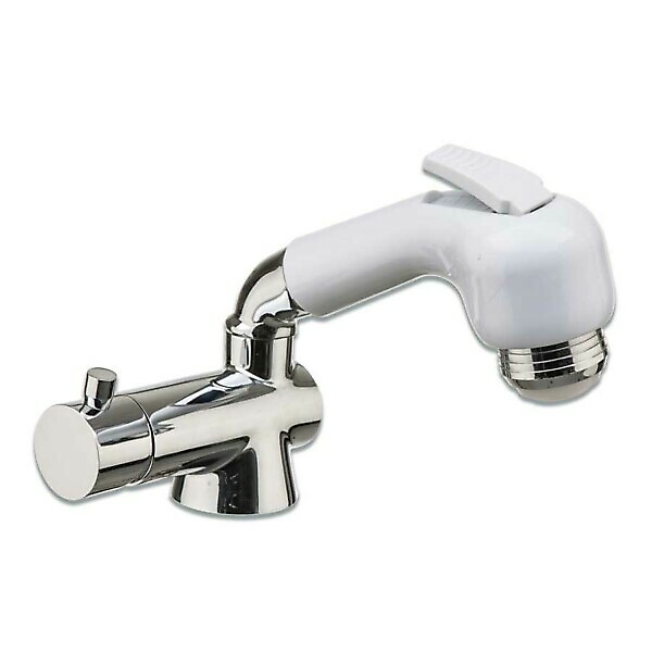 SINGLE-LEVER MIXER WITH SHOWER HAND AND EXTENSIBLE HOSE