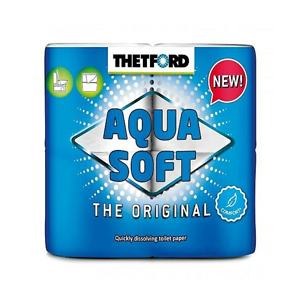 AQUA SOFT 4 ROLLS