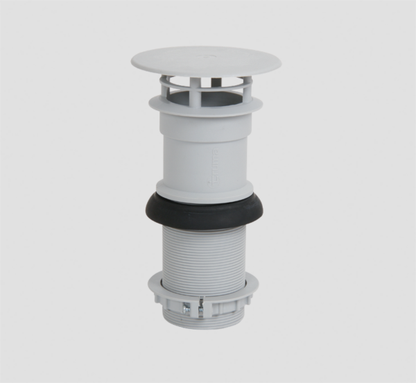 GAS EXHAUST CHIMNEY ON THE ROOF