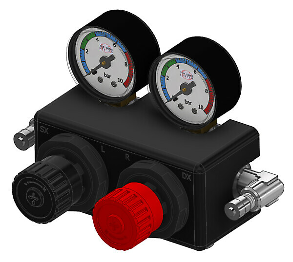INFLATION AND CONTROL UNIT (WITH TOP DRIVE CONTROL VALVES)