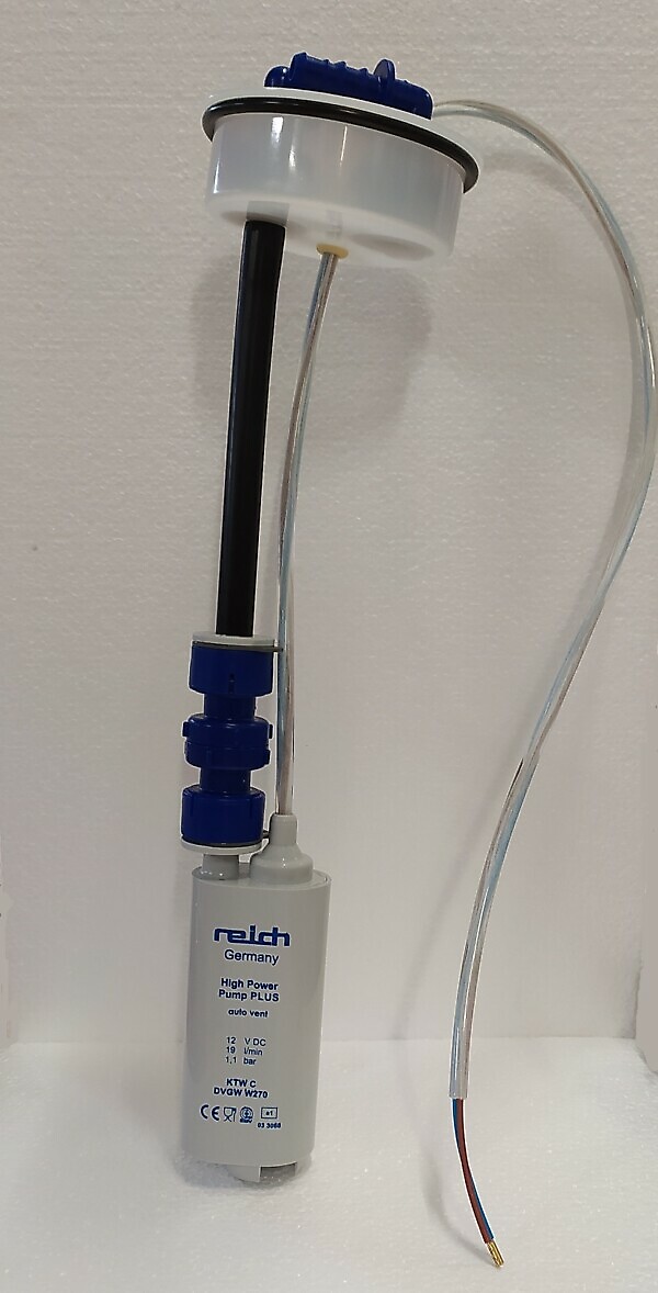 REICH IMMERSION PUMP 45W-12V-1.1BAR-19 LT