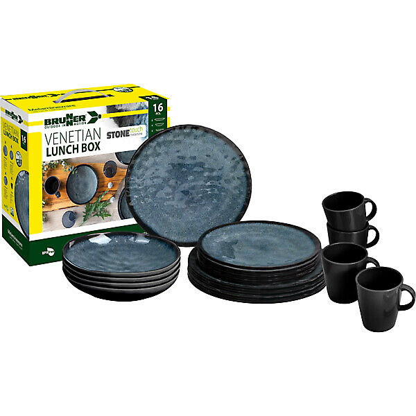 LUNCH BOX VENETIAN 16PCS STONE TOUCH BRUNNER