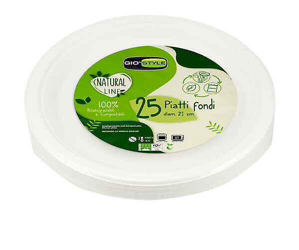 SOUTH PLATES 25PCS GIOSTYLE CELLULOSE PULP