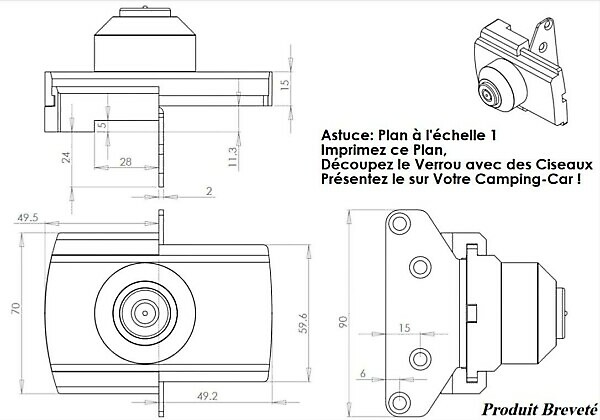 IMC LOCK UNIVERSAL MODEL - Image 2