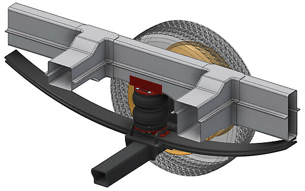 STANDARD AIR SUSPENSION DUCATO X230/X244