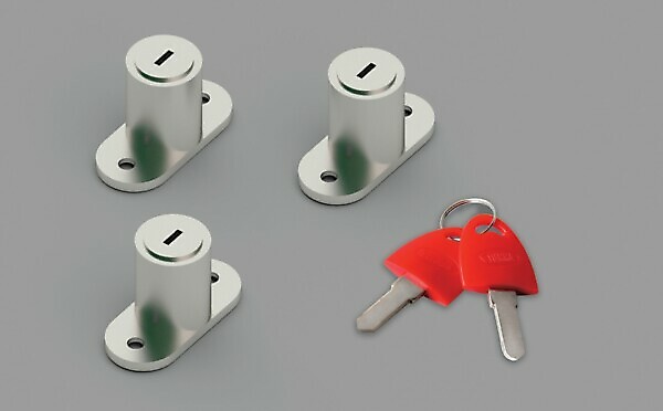 KIT 3 STD SAFE DOOR LOCKS