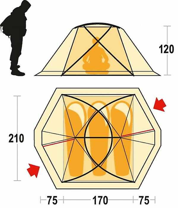 SVALBARD 3.0 FERRINO TENT - Image 5