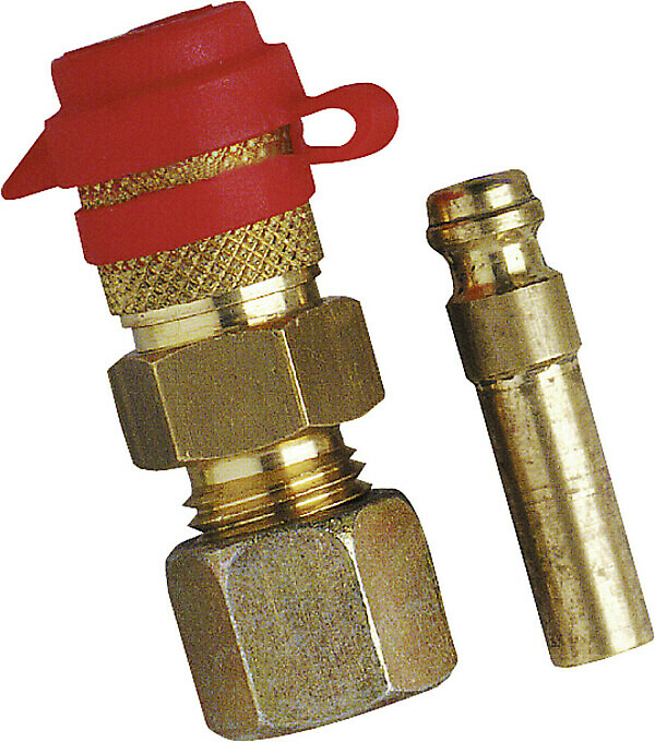 GAS SOCKET QUICK CONNECTION WITH CONNECTION