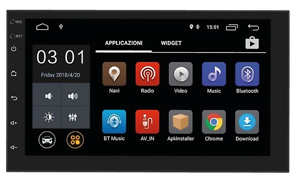 MEDIA STATION ANDROID DECKLESS PHONOCAR VM001K MAP WITH EUROPE CAMPER