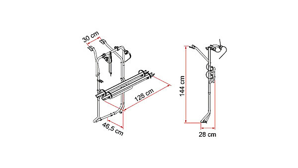 CARRY-BIKE VW T5 D / T6 D - Image 2