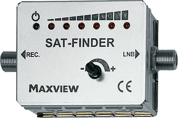 SAT FINDER WITH LED DISPLAY
