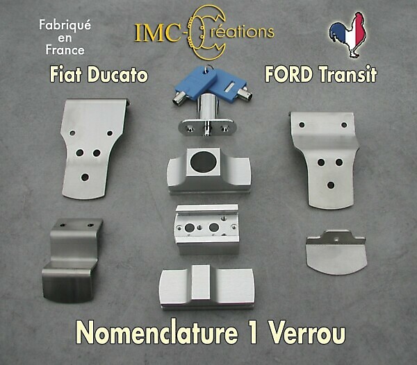 IMC FORD CABIN DOOR LOCK WITH KEY - Image 3