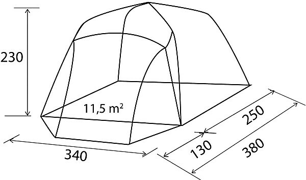 TROUPER TENT XL AIRTECH BRUNNER - Image 5
