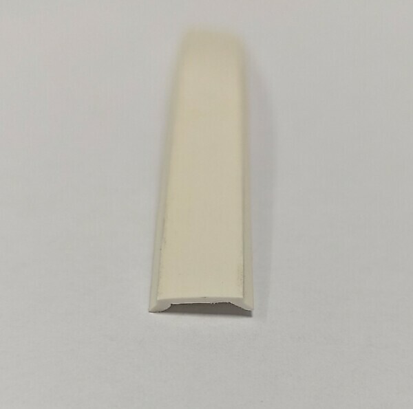 PVC SCREW COVER PROFILE 13MM WHITE FIAT