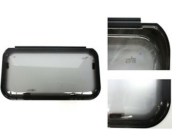 F20 700X350S COMPASS WINDOW WITH BLACK SILKSCREEN PRINTING