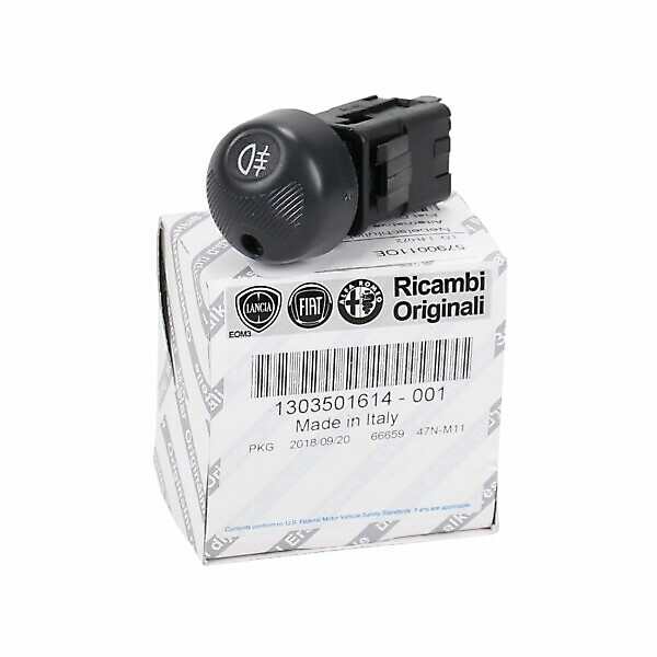 Fiat - Round 4-pin fog light switch 1303501614 - Image 2