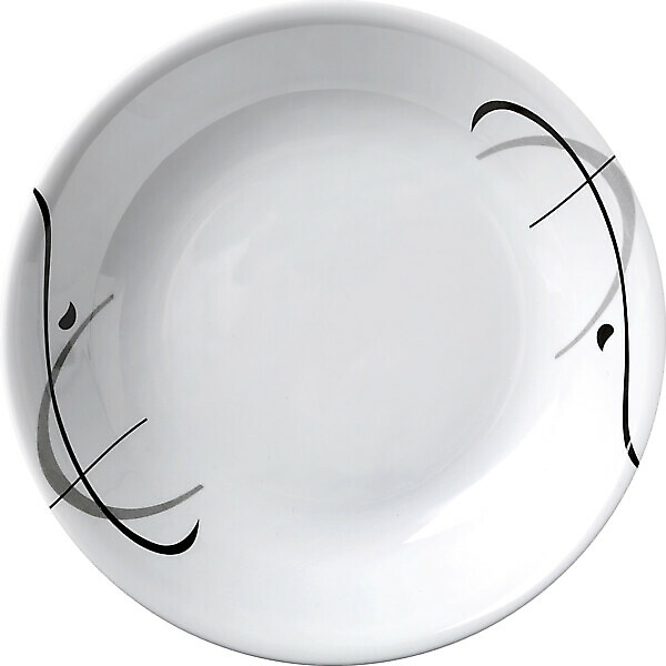 DEEP PLATE D.22 SERENADE MELAMINE BRUNNER