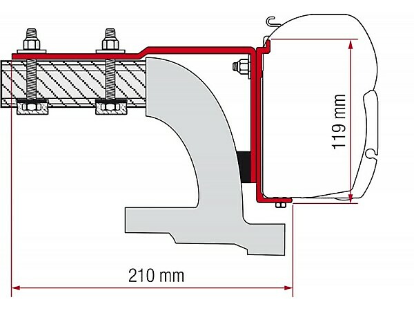 MERCEDES VITO 2 PIECE KIT