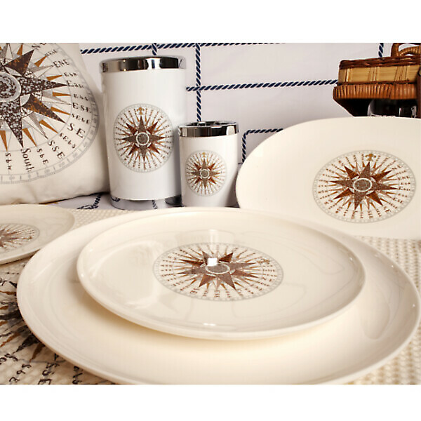 STACKABLE GLASS WIND ROSE CARTAFFINI - Image 4