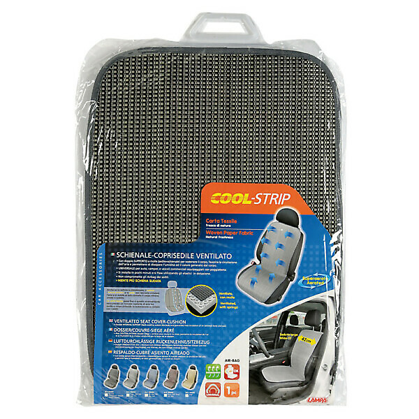COOL-STRIP, VENTILATED BACKREST IN TEXTILE PAPER - GREY - Image 3