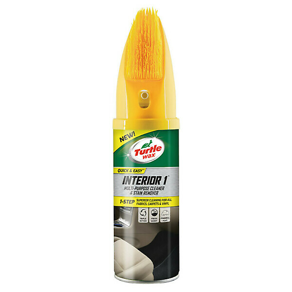 DRY STAIN REMOVER FOR UPHOLSTERY AND CARPET 400ML TURTLE WAX