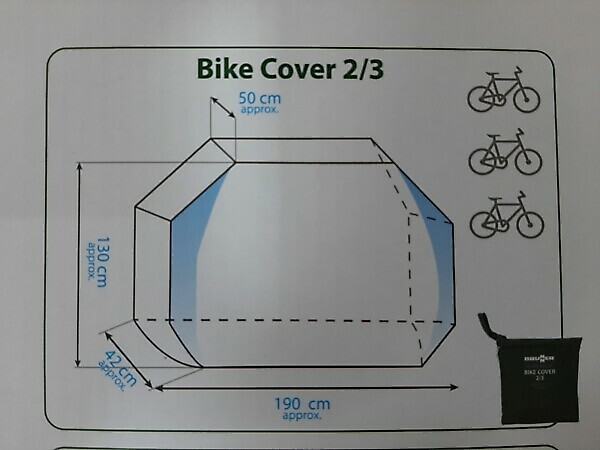 BIKE COVER 2/3 W/POCKET FOR SIGN HOLDER BRUNNER - Image 2