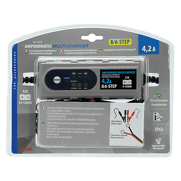 SMART BATTERY CHARGER, 12V - 4.2A - Image 4