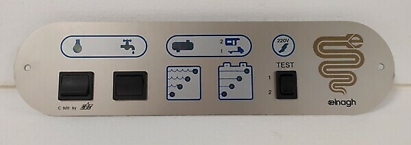 CONTROL PANEL FOR CAMPER ELNAGH CBE C920