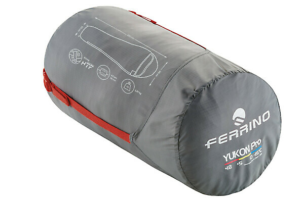 FERRINO YUKON PRO RED SLEEPING BAG - Image 3
