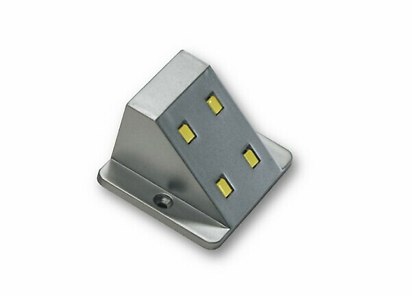 LED CABINET LIGHT 1W SILVER W/MAGNET