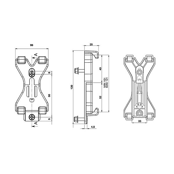 LICENSE PLATE HOLDER CLIPS FOR TRAILERS - Image 3