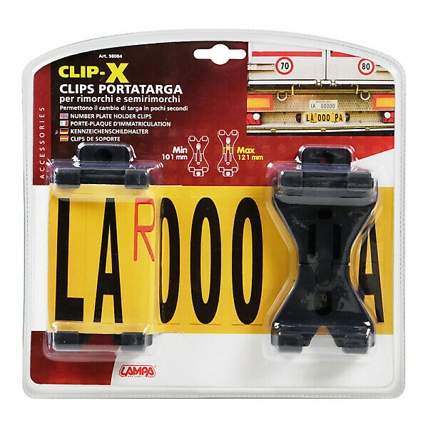 LICENSE PLATE HOLDER CLIPS FOR TRAILERS - Image 5