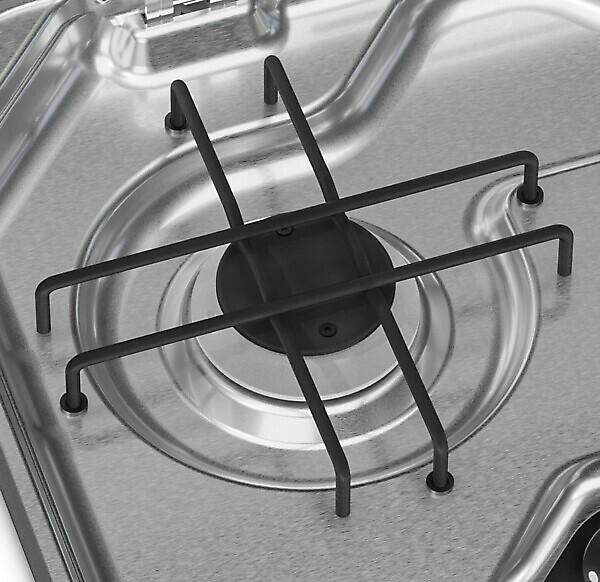 PI8022 2 BURNERS HOB WITH LID - Image 4