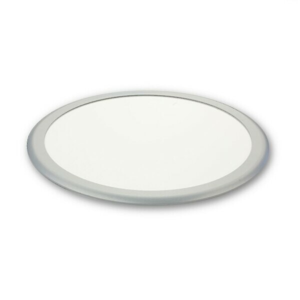 CHROME ROUND LED PANEL CEILING LIGHT