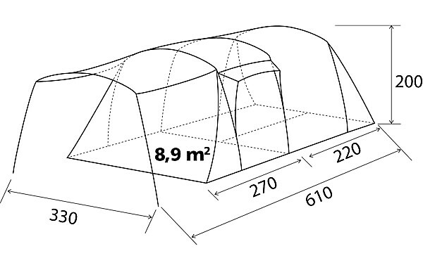 BULLET 5 AIR TECH BRUNNER TENT - Image 8